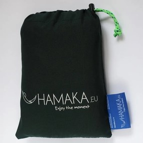 Hojdacia sieť Hamaka Originál pre jedného, zelená / olivová