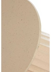 Kovový okrúhly odkladací stolík ø 60 cm Veglia – Light &amp; Living