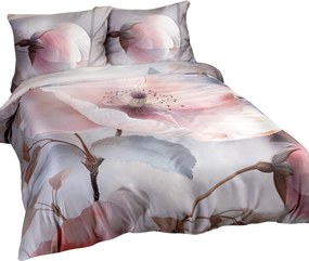 SATÉNOVÉ OBLIEČKY SATYNLOVE PREMIUM 140X200 CM, 1KS 70X90 CM KVETY