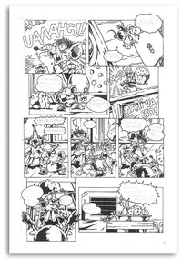 Gario Obraz na plátne Karikatúra o myšiach - Saqman Rozmery: 40 x 60 cm