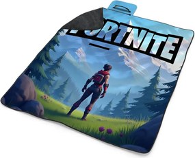 Sablio Plážová deka FORTNITE Horská krajina: 200x140 cm