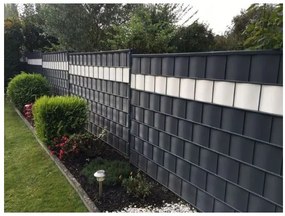 Ekspand Tieniaca fólia na plot 19cm x 35m 450g/m2 Hnedá + spony 24ks