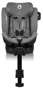 Lionelo - Autosedačka so základňou otočná HARMONY i-Size 40-150 cm šedá