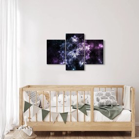 Obraz - Lotusová mandala vo vesmíre (90x60 cm)