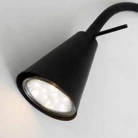 Briloner 2082-015 - LED Nástenná lampa COMFORT LIGHT 1xGU10/5W/230V čierna