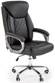 Otočné kreslo Helder čierna