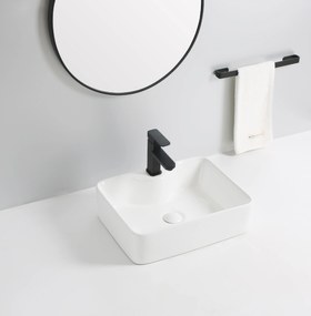 Erga Joyce, umývadlo na dosku 480x370x130 mm, biela lesklá, ERG-V03-9105-WH