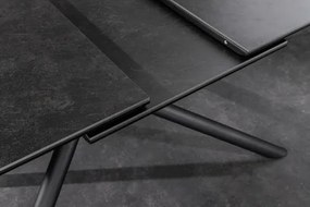 Rozkladací jedálenský stôl Mikado 46496 180/230x90cm Ceramik graphite marble  - Komfort-nábytok