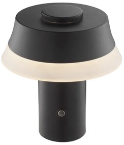 Brilliant -LED Stm nabíjacia dotyková stolová lampa KINICH LED/2,5W/5V 2700K čierna