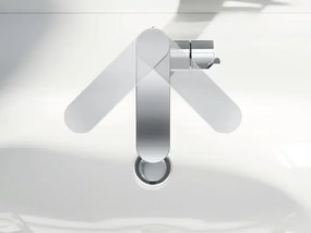 Grohe Plus - Umývadlová batéria L, s výpusťou Push-Open a výsuvnou koncovkou, chrómová, GRH-23844003