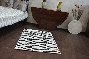 Koberec COLOR 19318/836 SISAL Romby biely
