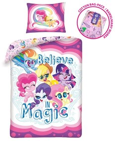 Halantex Set obliečka a batoh My Little Pony MLP2004 140x200/70x90 cm