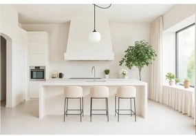 Závesné svietidlo Riffle Spider 2, 1x biele sklenené tienidlo, b