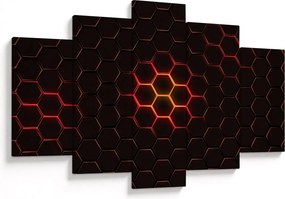 Obraz pletiva (150x105 cm)