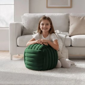 Taburetka NILO fľaškovo zelená