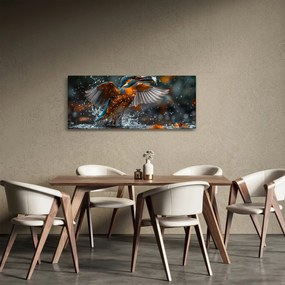 Obraz - Včelojedi (120x50 cm)