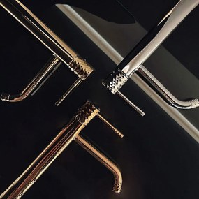 Rea Lungo Diamond, vysoká umývadlová batéria h-300, zlatá lesklá, REA-B8995