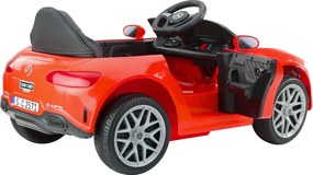 LEAN CARS Mercedes KL-1666-1 Červené batériové vozidlo