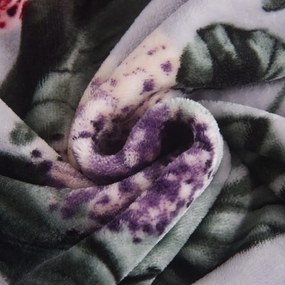 Svetlosivé mikroplyšové obliečky na jednolôžko 140x200 cm Margot – My House