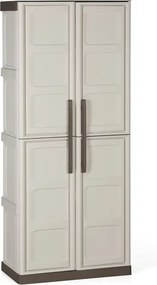 Plastová upratovacia skriňa S Line, 700 x 390 x 1650 mm