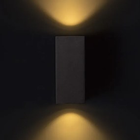 RED - Design Rendl - R12028 - LED Vonkajšie nástenné svietidlo KUBI 2xLED/3W/230V IP54