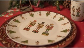 Porcelánový vianočný hrnček s Luskáčikmi Happy Little Christmas - 12*8*10 cm / 300 ml