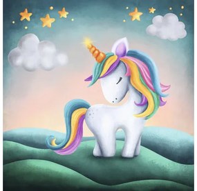 Obraz na plátne Unicorn Dream 30x30 cm