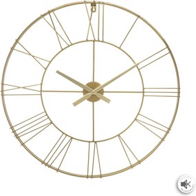 Nástenné hodiny Cason, zlatá