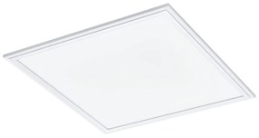 EGLO LED panel na diaľkové ovládanie SALOBRENA-A, 20W, teplá-studená biela, 45x45cm, štvorcový, biely