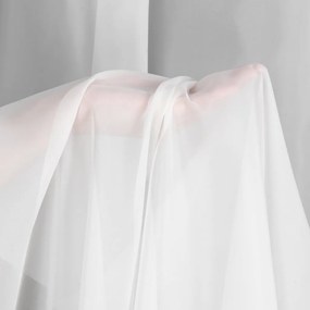 Záclonová látka Voál Classic v. 300 cm - Biela