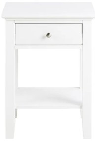 Nočný stolík LARA biela