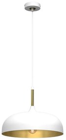 Brilagi - Luster na lanku ABRAHAM 1xE27/60W/230V pr. 35 cm biela