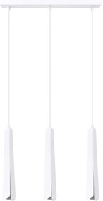 Sollux SL.1399 - Luster na lanku PRYSM 3xG9/8W/230V biela