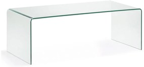 Sklenený konferenčný stolík 50x110 cm Burano – Kave Home