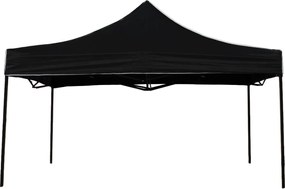 GARDEN LINE Nožnicový stan 3×3 m NAM5742 – záhradný a komerčný pavilón, čierny