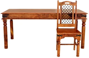 furniture-nabytek.cz - Jedálenský stôl a stoličky pre 6 osôb z masívneho palisandru