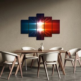 Abstraktný obraz aktívneho náboja (150x105 cm)