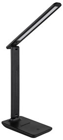 Globo 58439SA - LED, dotykovo stmievateľná dobíjateľná stolná lampa BRIGHTON LED/4W/5V 1800 mAh čierna