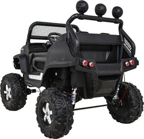 Ramiz Mercedes Benz Unimog pre deti Čierna + Terrain 4x4