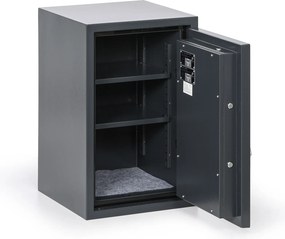Ohnivzdorný nábytkový trezor s elektronickým zámkom, trieda S2, 690 x 440 x 435 mm