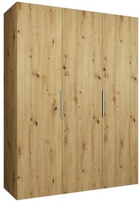 Skriňa Marbella I 150 artisan strieborný