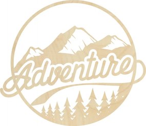 SENTOP | Drevený obraz na stenu s prírodným motívom adventure| SENTOP PR0421