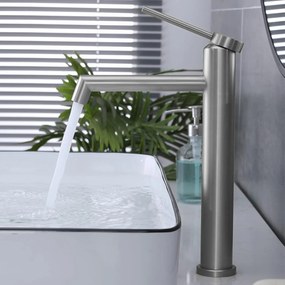Rea Foss, vysoká umývadlová batéria h-295, oceľová, REA-B5318
