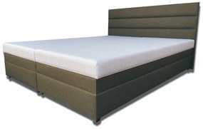 Manželská posteľ 180 cm Rebeka (s pružinovými matracmi) (coffee). Vlastná spoľahlivá doprava až k Vám domov. 1030928