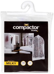 Biely obal na šaty Compactor Milky