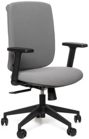 SEGO Kancelárska stolička EVE čalúnenie BASIC šedá