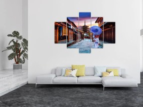 Obraz - Ázijská žena (150x105 cm)