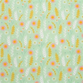 NEW BABY Detská deka z Minky s výplňou New Baby Harmony zelená 70x100 cm