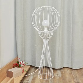 Stojacia lampa MERCURE 1xE27/15W/230V biela