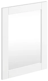 PROXIMA.store - Rustikálne zrkadlo malé 75 x 60 cm - BELLUNO ELEGANTE FARBA: biela